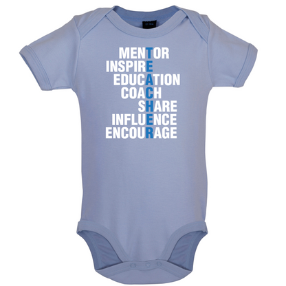 Teacher Quote Baby T Shirt