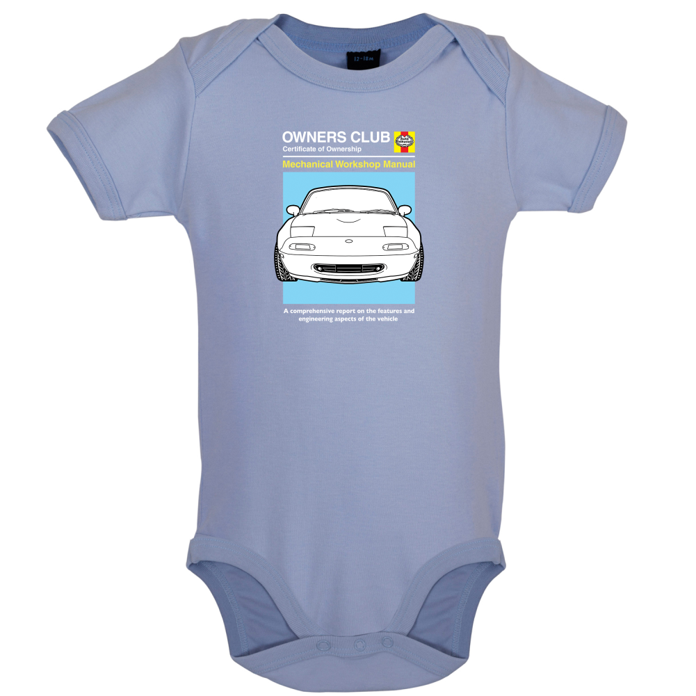 Car Owners Manual MX-5 Baby T Shirt