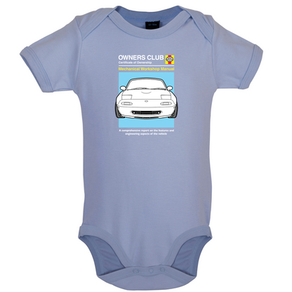 Car Owners Manual MX-5 Baby T Shirt