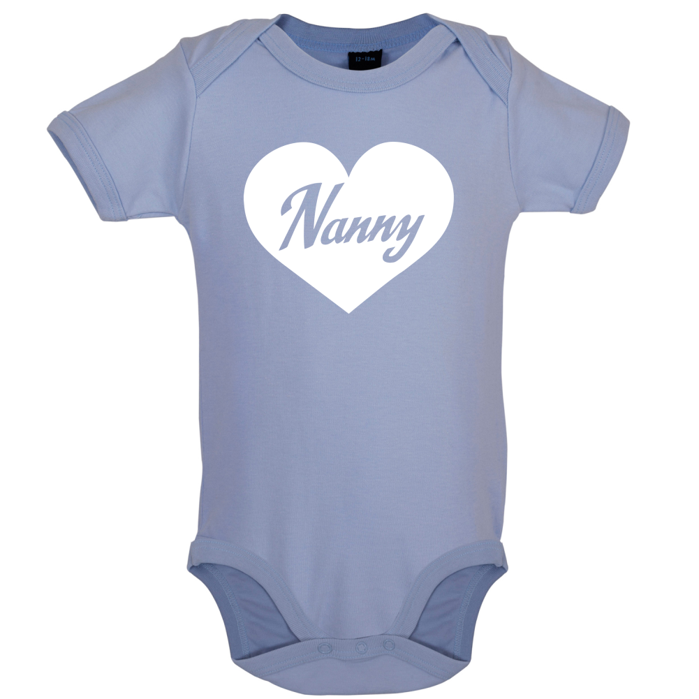 Heart Nanny Baby T Shirt