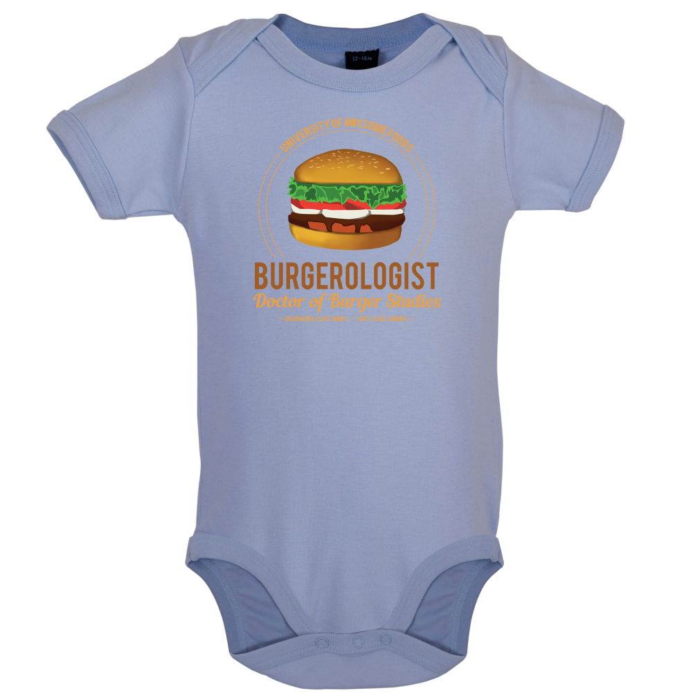 Burgerologist Baby T Shirt