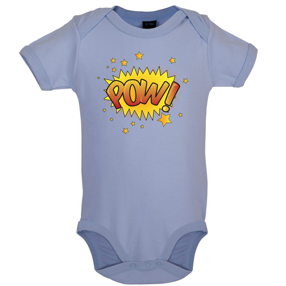 Pow! Word Art Baby T Shirt