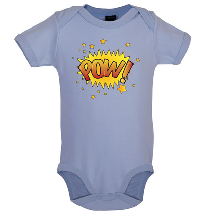 Pow! Word Art Baby T Shirt