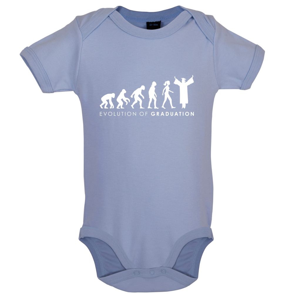 Evolution Of Woman Graduation Baby T Shirt