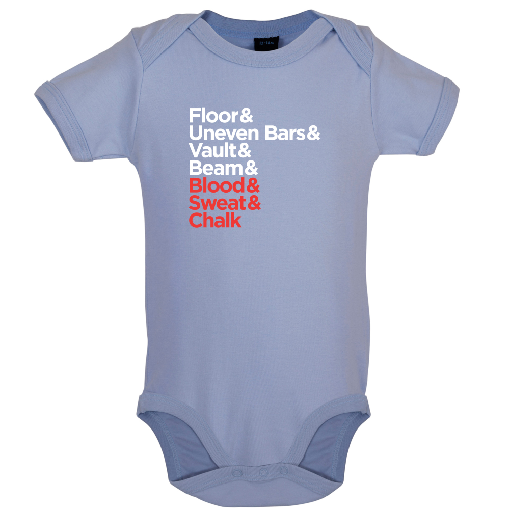 Blood Sweat And Chalk Baby T Shirt