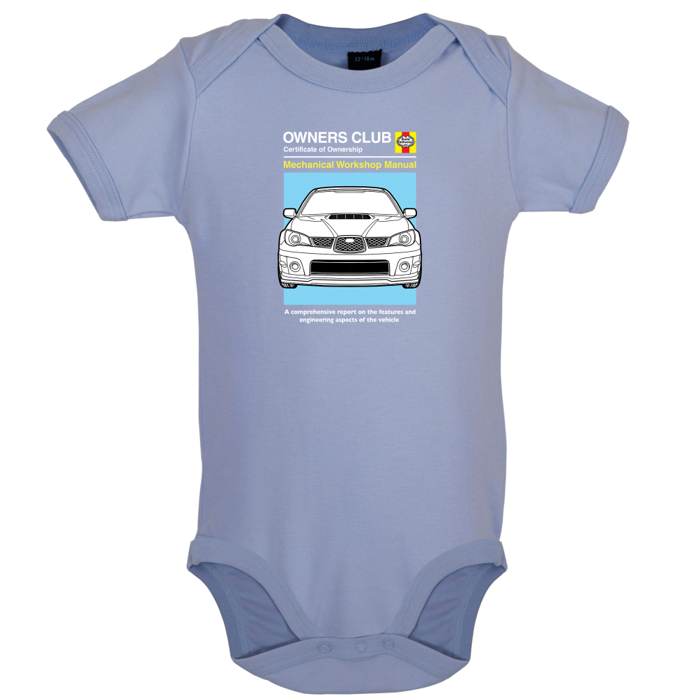 Car Owners Manual Impreza Baby T Shirt