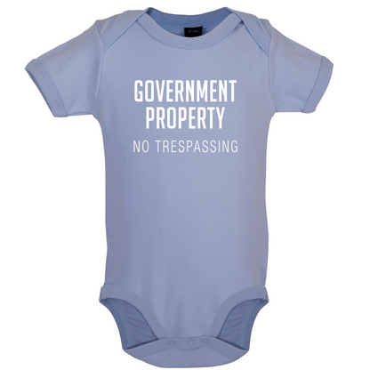 No Trespassing Baby T Shirt