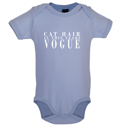 Cat Hair Is This Years Vogue Baby T Shirt