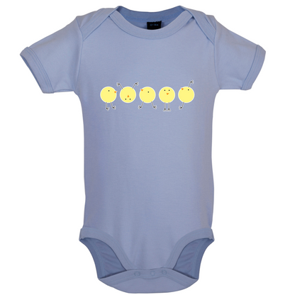 Yellow Chicks Baby T Shirt