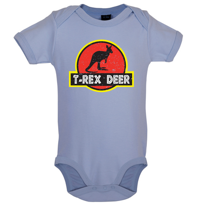 T-Rex Deer Baby T Shirt