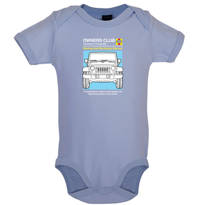 Car Owners Manual Jeep Baby T Shirt