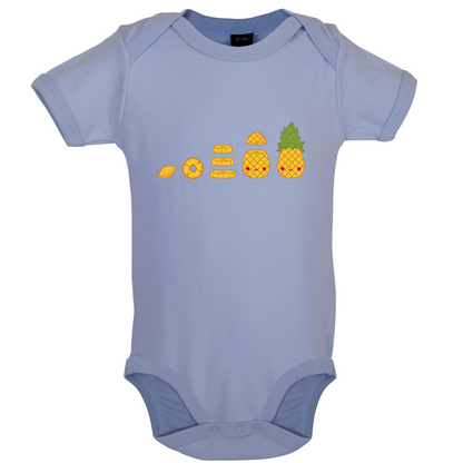 Evolution Of Pineapple Baby T Shirt