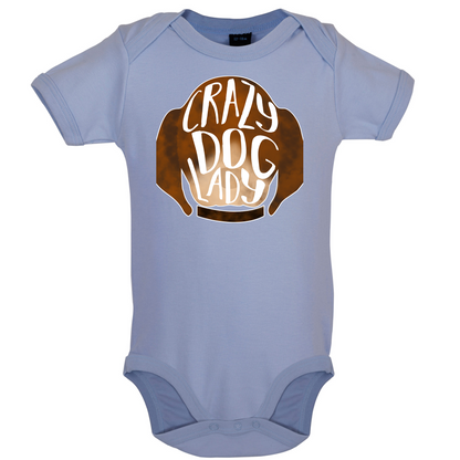 Crazy Dog Lady Baby T Shirt