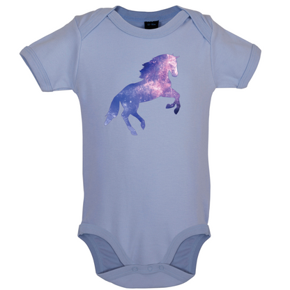 Galaxy Horse Baby T Shirt