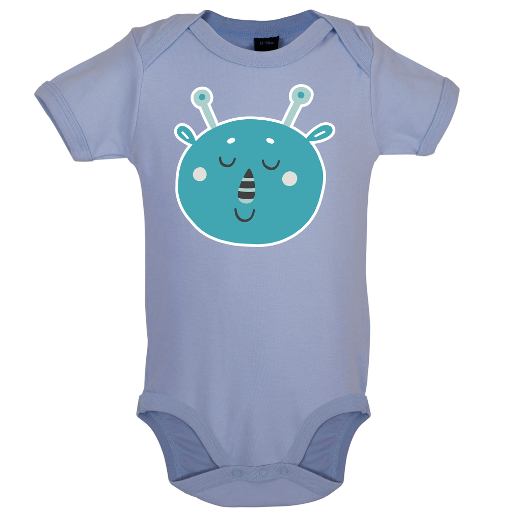 Smiley Face Martian Mrs T Shirt