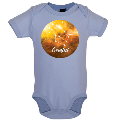 Gemini Sign Baby T Shirt