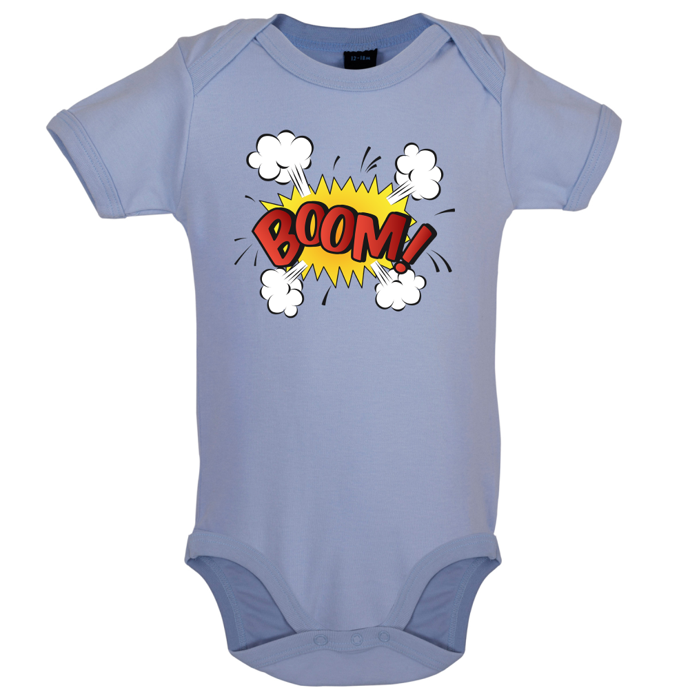 BOOM! Word Art Baby T Shirt