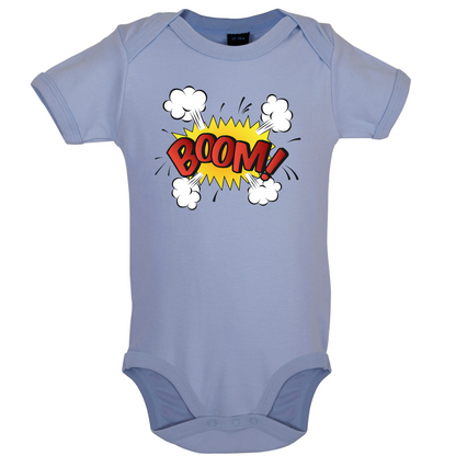 BOOM! Word Art Baby T Shirt