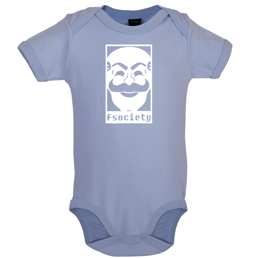 Fsociety Mask Baby T Shirt