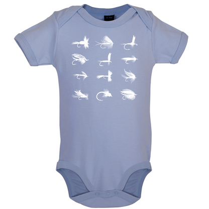 fly Fishing Flies Baby T Shirt