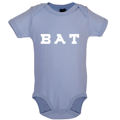 Justcie Bat College Style Baby T Shirt