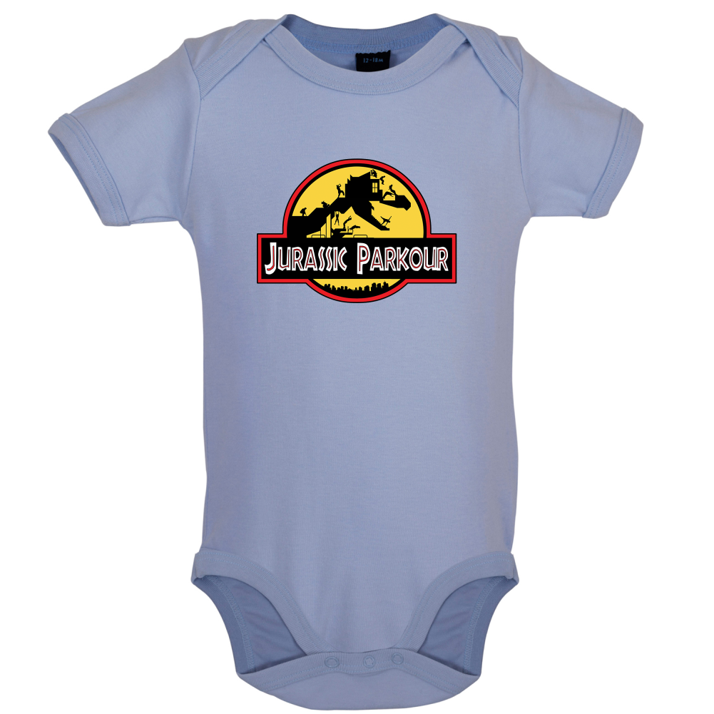 Jurassic Parkour Baby T Shirt