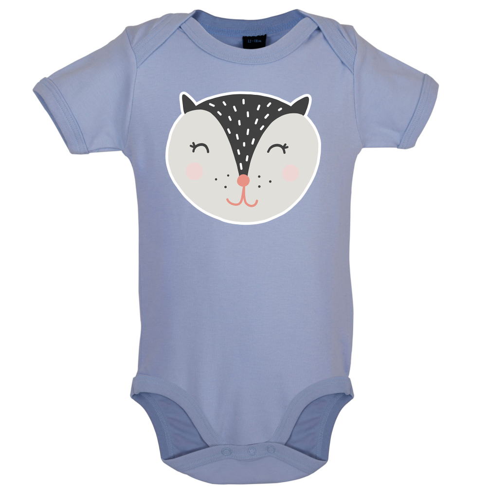 Smiley Face Badger Mrs T Shirt