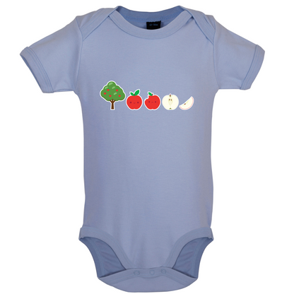 Evolution Of Apple Baby T Shirt