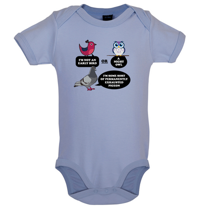 Not An Early Bird Baby T Shirt