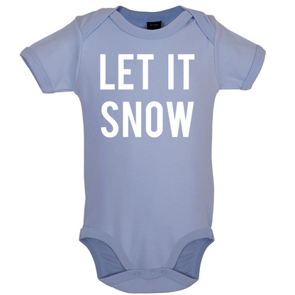 Let It Snow Baby T Shirt