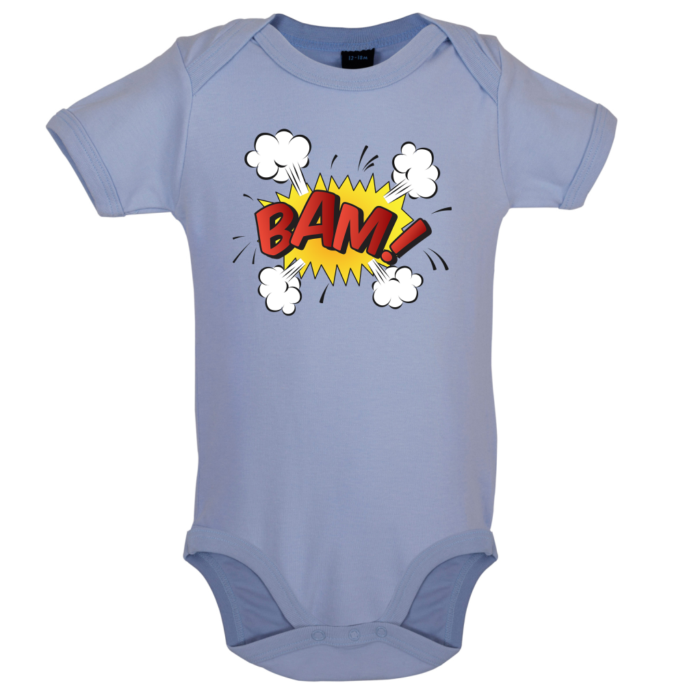 Bam! Word Art Baby T Shirt