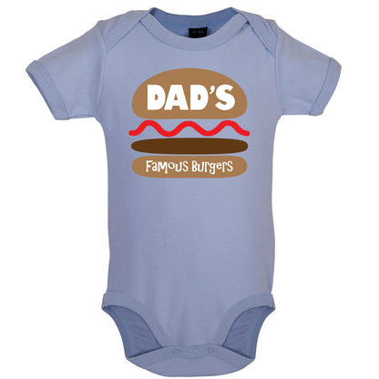 Dad's Famous Burgers Baby T Shirt