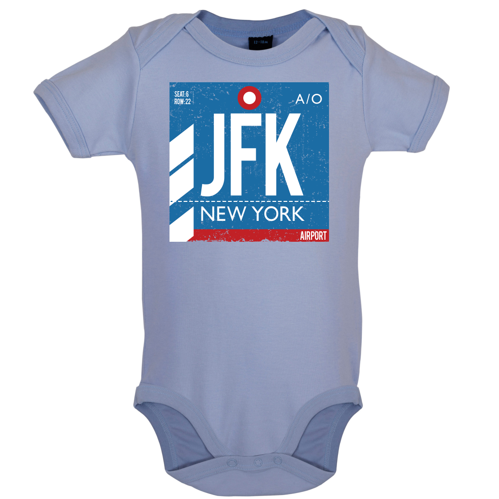 New York Airport Baby T Shirt