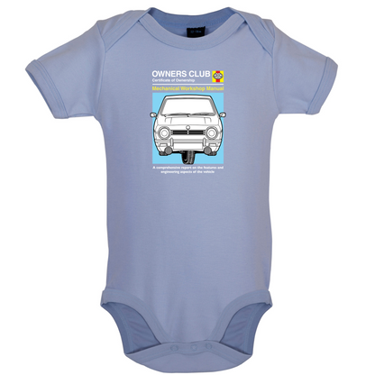 Car Owners Manual Reliant Robin Baby T Shirt