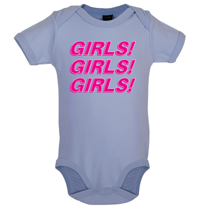Girls Girls Girls Baby T Shirt