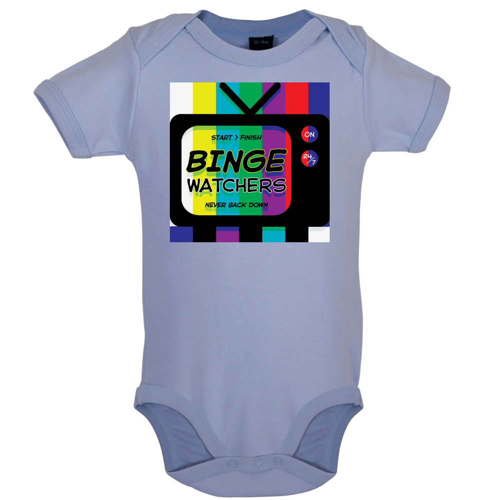 Binge Watchers Baby T Shirt