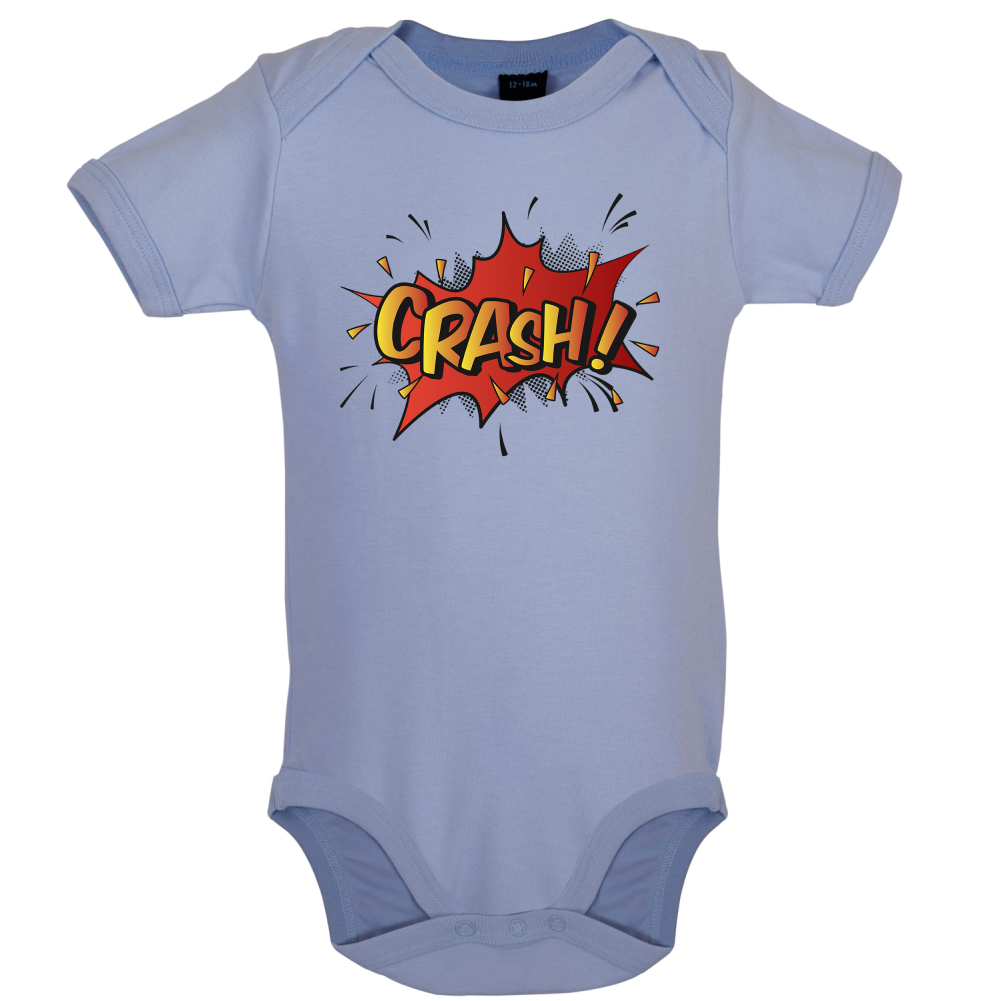 CRASH! Word Art Baby T Shirt