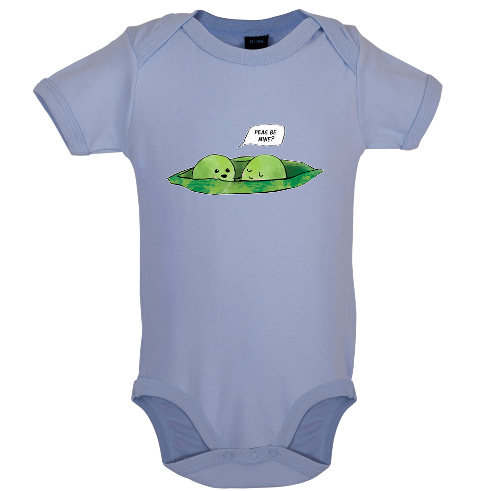 Peas Be Mine Baby T Shirt