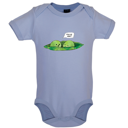Peas Be Mine Baby T Shirt
