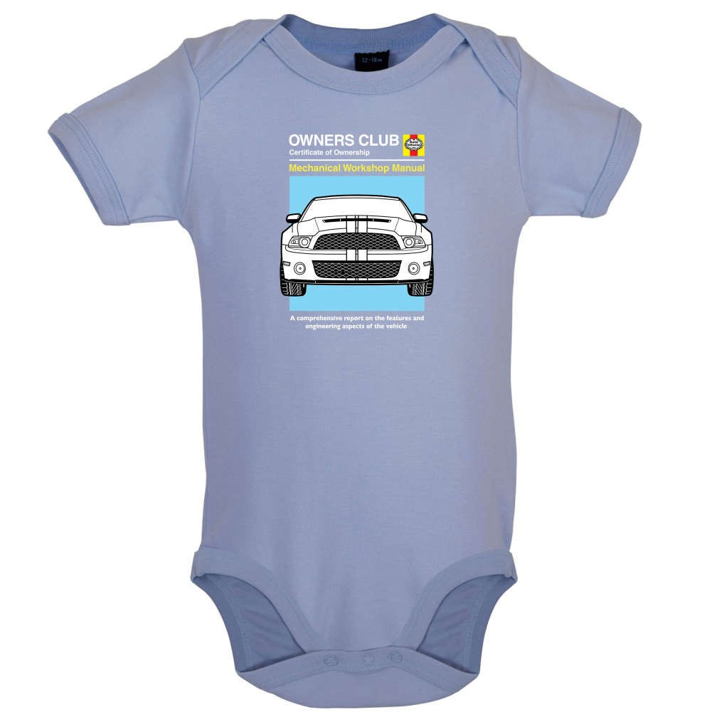 Car Owners Manual Mustang Mustang Baby T Shirt