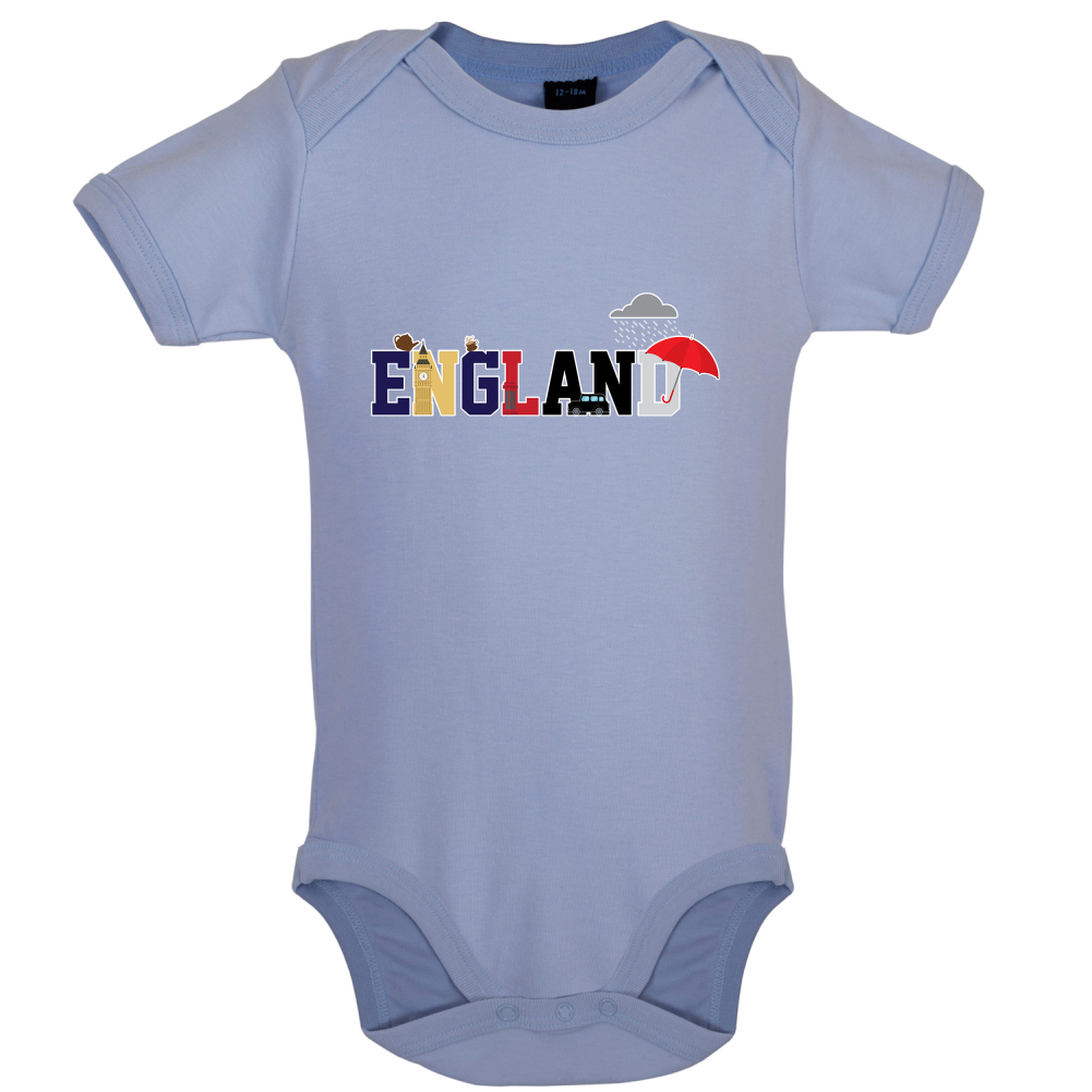 England (Icons) Baby T Shirt