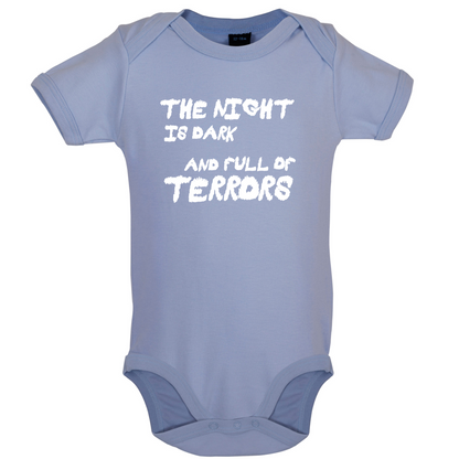The Night Is Dark And Full Of Terrors Baby T Shirt