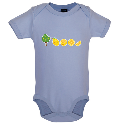Evolution Of Lemon Baby T Shirt