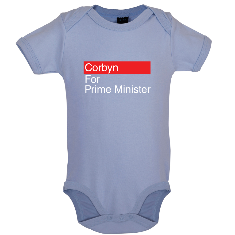 Corbyn For Prime Minister Baby T Shirt