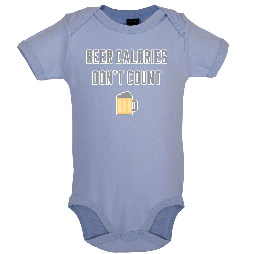 Beer Calories Dont Count  Baby T Shirt