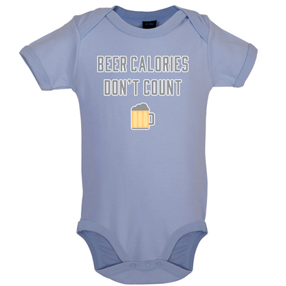 Beer Calories Dont Count  Baby T Shirt