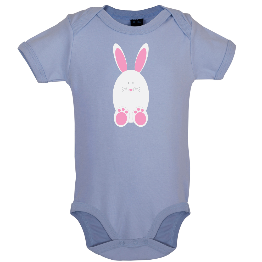 White Easter Bunny Baby T Shirt
