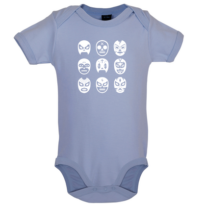 Lucha Masks  Baby T Shirt
