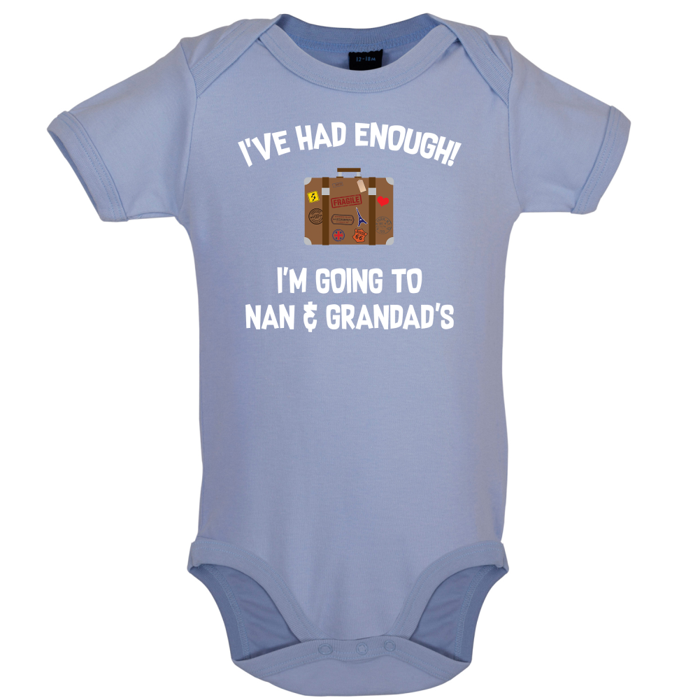 I'm Going To Nan And Grandad's Baby T Shirt