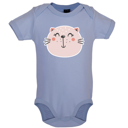 Smiley Face Cat T Shirt
